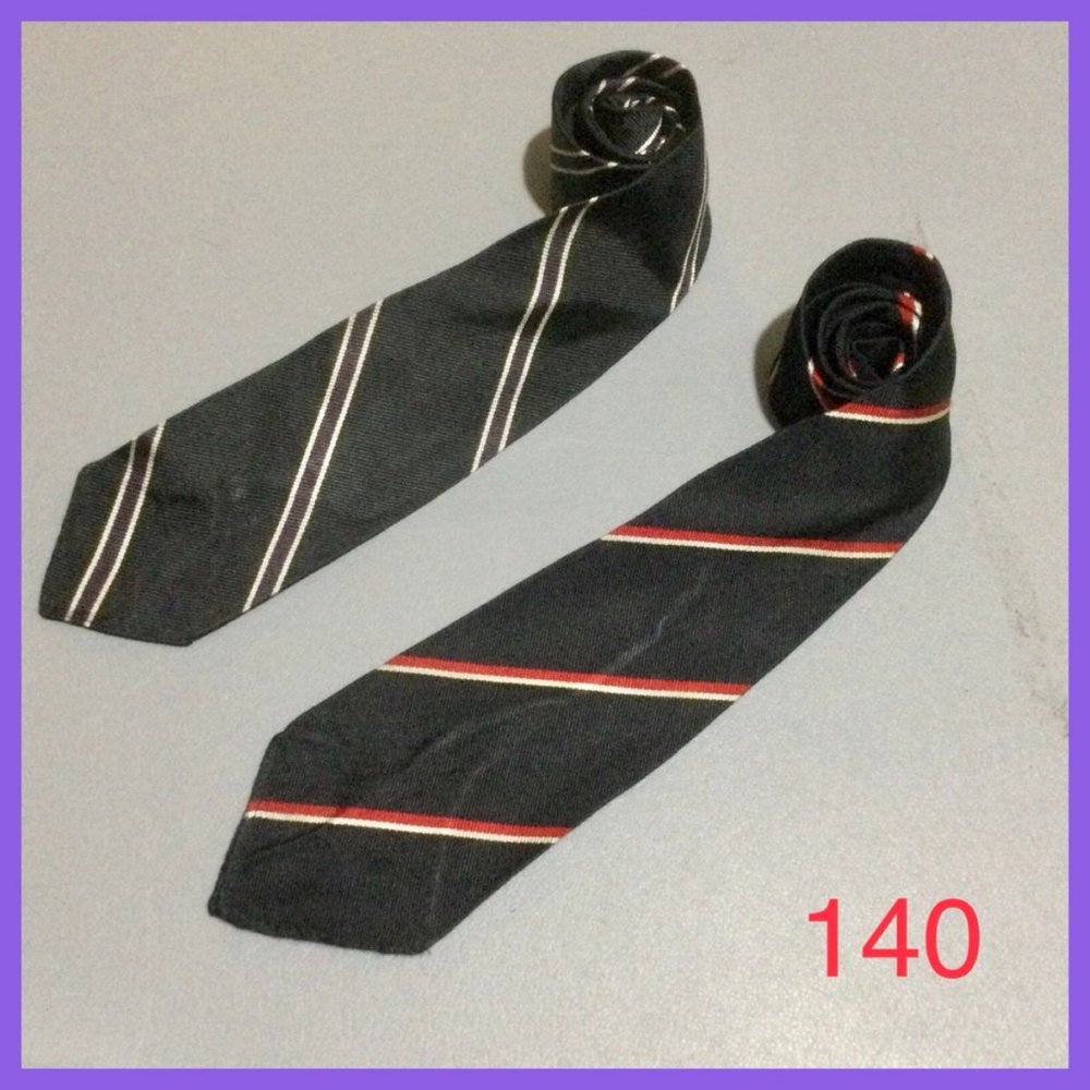 2 Vtg Silk Regimental Ties_140